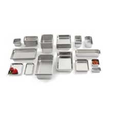 Super Pan Ii Stainless Steel Steam Table Pans,18-8 Stainless Steel ,Half Size,Dimensions 20 3/8 X 12 3/4 Inches,Capacity 4.1 Ltrs.