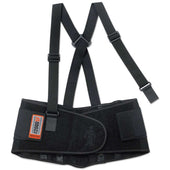 Ergodyne ProFlex 2000SF Black Large High-Performance Spandex Back Support Brace