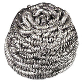 Scotch Brite Stainless Steel Scrubber -- 12 per case