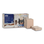 Tork Xpressnap Fit Natural 2 Ply Interfold Dispenser Paper Napkin, 6.5 x 8.39 inch - 120 per pack -- 36 Packs per case