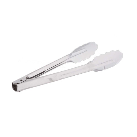 Tablecraft Heavy Weight Stainless Steel Utility Tong, 10 inch -- 12 per case