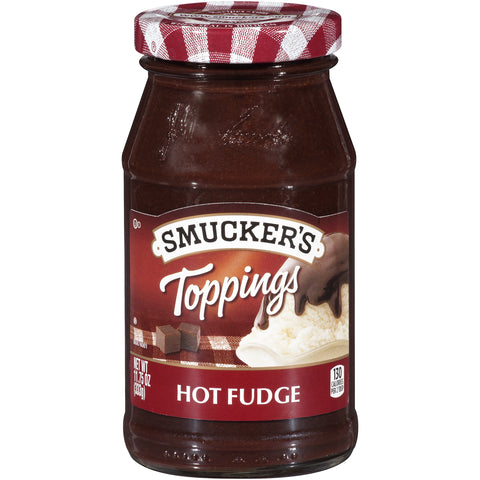 Smuckers Hot Fudge Topping, 11.75 Ounce -- 12 per case.