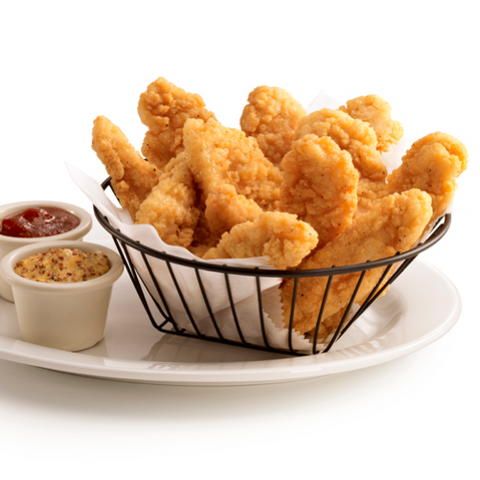 Tyson Red Label Premium Homestyle Uncooked Breaded Chicken Breast Tenderloin, 5 Pound -- 2 per case.