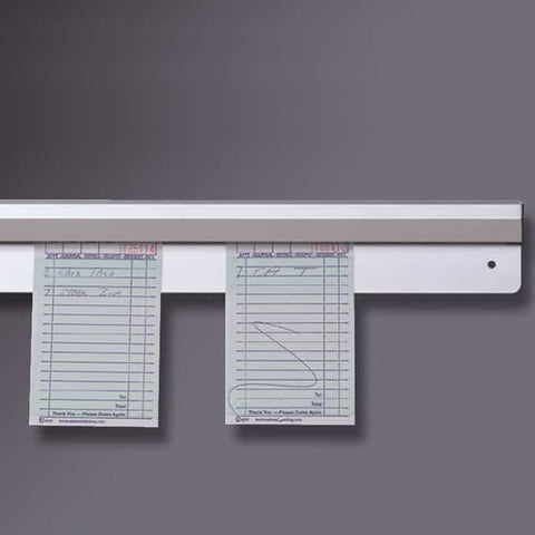 American Metalcraft Stainless Steel Ticket Rack 24 inch x 3 7/16 inch