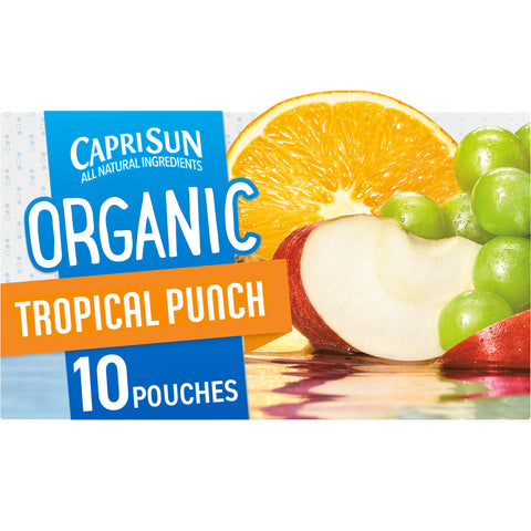 Capri Sun DRINK TROPICAL FRUIT PUNCH ORGANIC