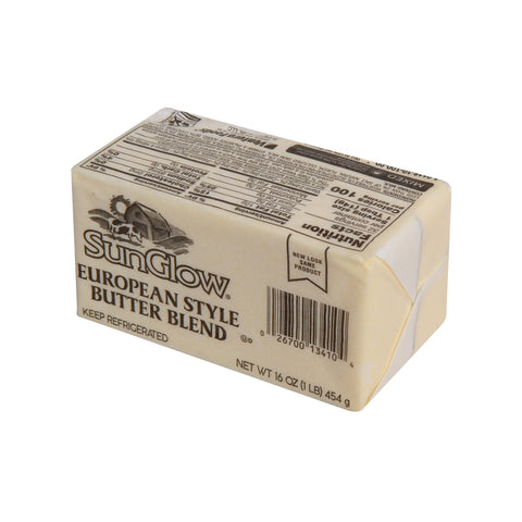 Ventura Foods SunGlow European Style Butter Blend Margarine, 1 Pound -- 36 per case.