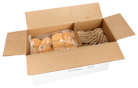 Tenderbroil® BEEF PATTIE MINI WITH BUN FULLY COOKED CHARBROILED 2 OZ 10000011325
