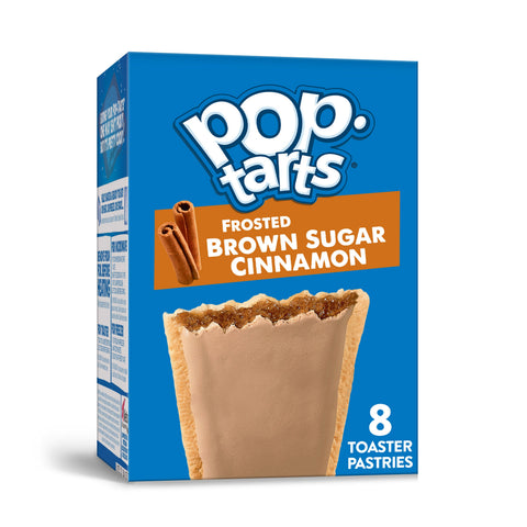 Kelloggs Pop-Tarts Frosted Brown Sugar Cinnamon Toaster Pastries, 13.5 Ounce -- 12 per case