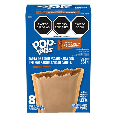 Kelloggs Pop-Tarts Frosted Brown Sugar Cinnamon Toaster Pastries, 13.5 Ounce -- 12 per case