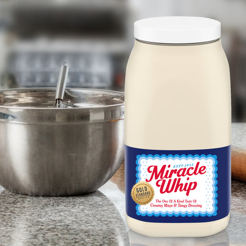 Kraft Original Miracle Whip Dressing, 1 Gallon -- 4 per case.