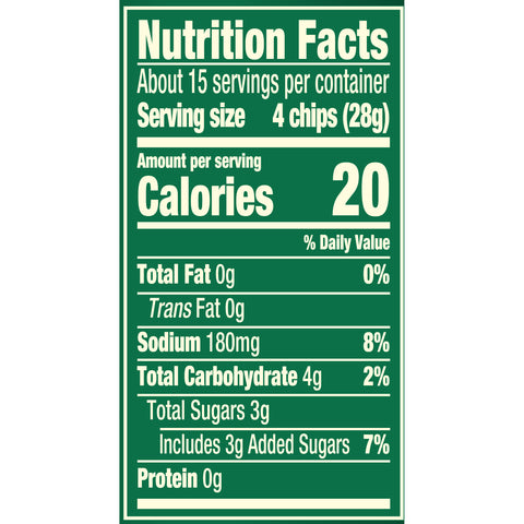 Pickle Bread & Butter Chip Glass Jar Refrigerated