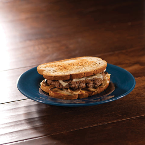 Chop House All Meat Flame Broiled Beef Steak, 3 Ounce -- 70 per case.