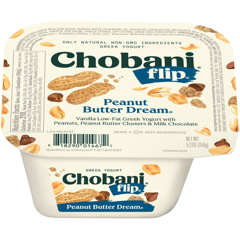 Yogurt Peanut Butter Dream Flip