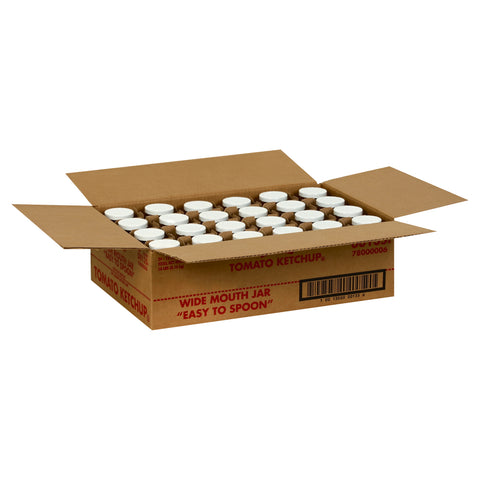 Ketchup Wide Mouth Glass Bottle 001350/78000006