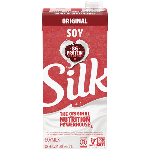 Silk MILK SOY PLAIN ORIGINAL ASEPTIC 946 ML