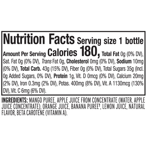 Naked Juice JUICE NAKED MANGO 100% REFRIGERATED