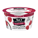 So Delicious Dairy Free Cultured Organic Coconut Raspberry Yogurt Alternative, 5.3 Ounce -- 12 per case