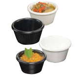 American MetalCraft RAMEKIN SMOOTH MELAMINE BLACK 2 OZ