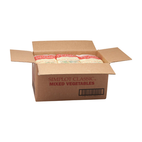 Simplot 5 Way Mixed Vegetable Blend - 40 oz. package, 12 per case