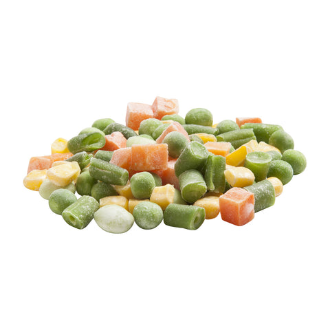 Simplot 5 Way Mixed Vegetable Blend - 40 oz. package, 12 per case