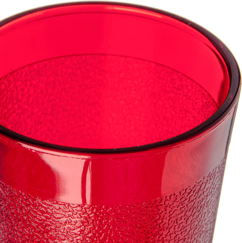 Carlisle TUMBLER STACKABLE™ SAN PLASTIC RUBY 9.5 OZ
