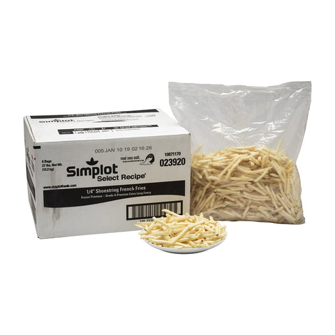 Simplot POTATO FRY SHOESTRING 1/4