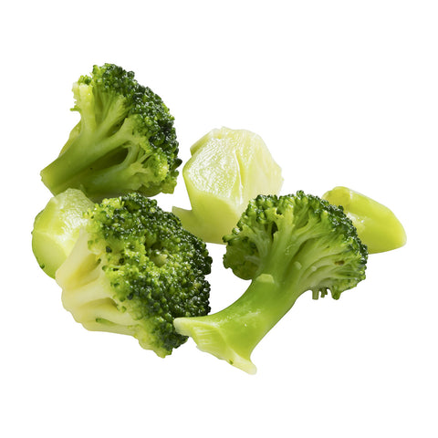 Simplot IQF Broccoli Cuts - 20 lb. package, one package per case