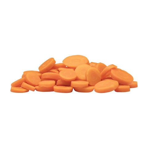 Simplot Smooth Sliced Carrot - 32 oz. package, 12 packages per case