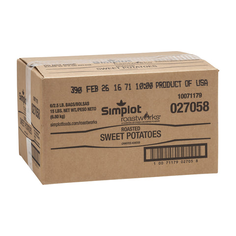 Simplot Roastworks® POTATO SWEET CHUNKS UNSEASONED