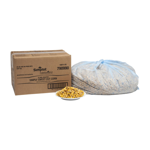 Roast Works Flame Roasted Simply Sweet Cut Corn, 20 lb. bag, 1 bag per case