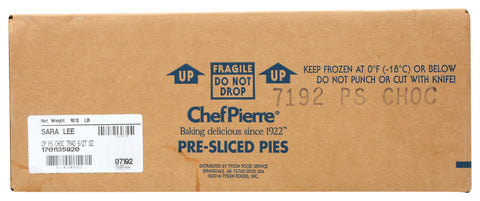 Pie Chocolate Cream Sliced 10