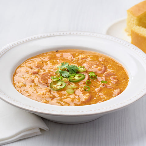 Campbell's® Reserve SOUP JAMBALAYA W/CHICKEN SAUSAGE & HAM POUCH