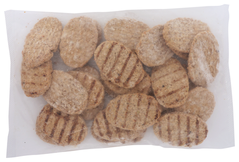 Advance Food Charbroil Salisbury Steak, 3 Ounce -- 50 per case.