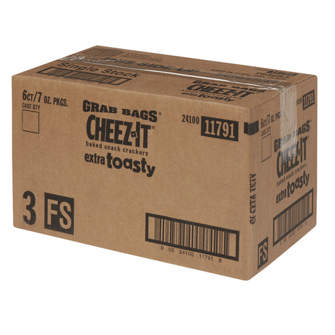 Kelloggs Cheez It Extra Toasty Cracker, 7 Ounce -- 6 per case