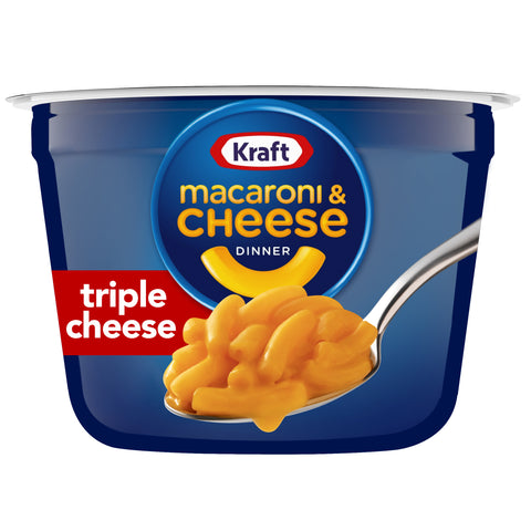 Kraft ENTREE MACARONI & TRIPLE CHEESE SINGLE SERVE CUP