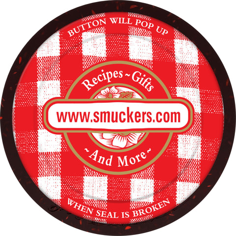 Smucker's® PRESERVES RASPBERRY RED GLASS JAR