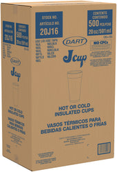 Charcoal Delight CUP FOAM LOGO 20 OZ