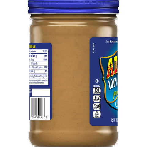 Adams PEANUT BUTTER CREAMY NATURAL