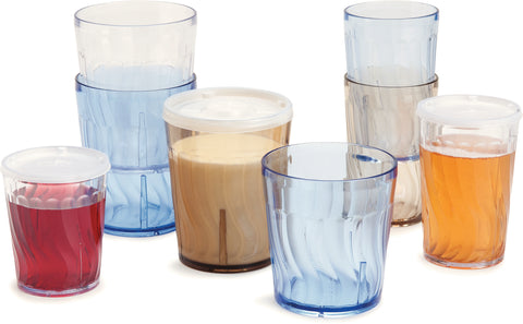 Dinex® TUMBLER SWIRL CLEAR 9 OZ