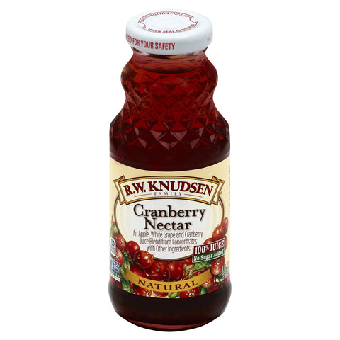 RW Knudsen JUICE CRANBERRY 100% GLASS BOTTLE