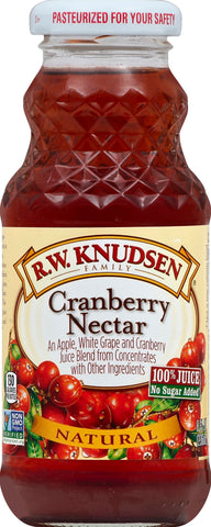 R.W. Knudsen Cranberry Nectar Juice, 8 Fluid Ounce -- 12 per case