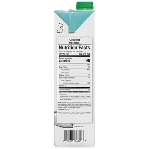 Pacific Foods MILK COCONUT ORIGINAL BARISTA