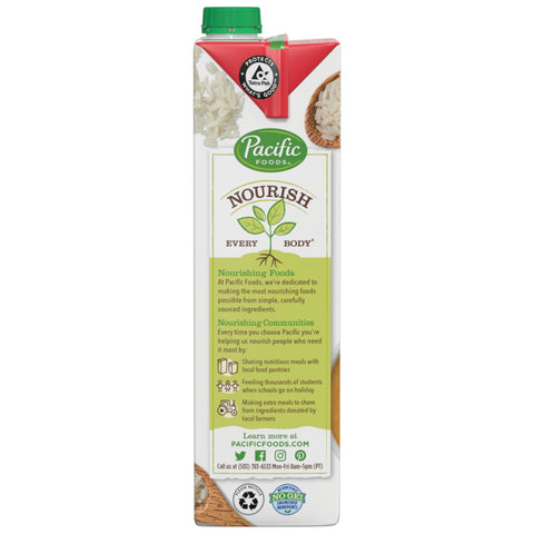 Pacific Foods MILK RICE ORIGINAL BARISTA SERIES AESPETIC CARTON