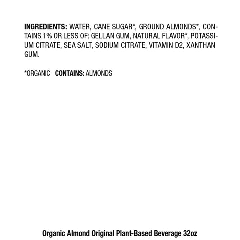 Pacific Foods MILK ALMOND ORIGINAL ORGANIC