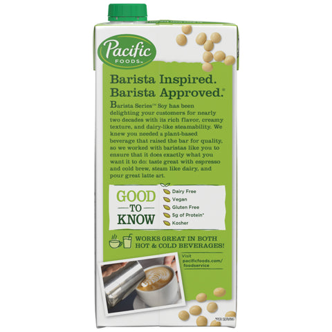 Pacific Foods MILK SOY ORIGINAL BARISTA SERIES