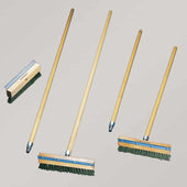 Brush Pizza Oven W/ Brass Bristles And Steel Scraper 40