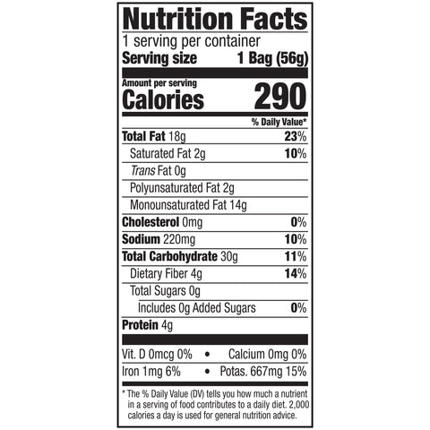 Kettle Lightly Salted Potato Chips - 2 oz. bag, 24 per case