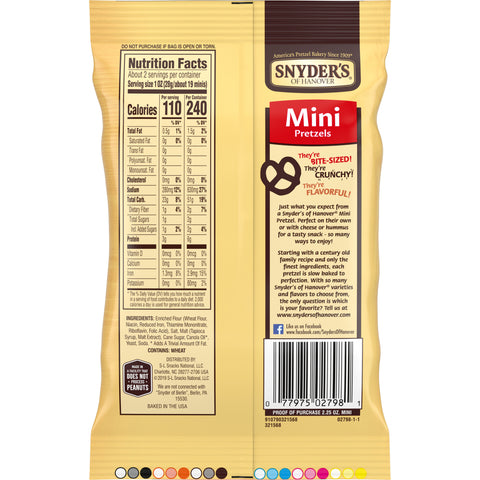 Old Dutch CHIPS PRETZEL MINI