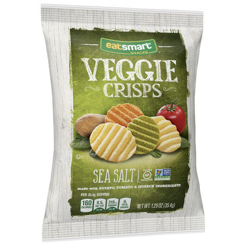Eatsmart Sea Salt Garden Veggie Crisps, 1.25 Ounce -- 36 per case