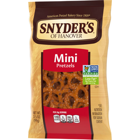 Pretzel Mini Plain Salted Ss Bag